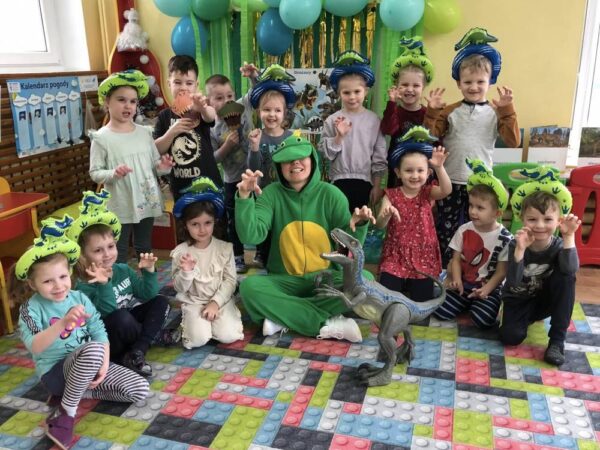 Dzień dinozaura w grupie 4-latków