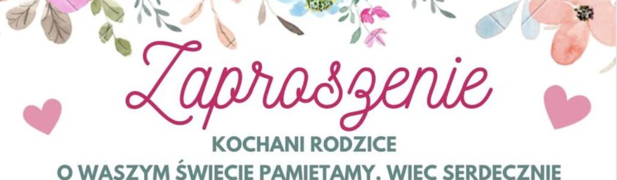 Uroczystość z okazji Dnia Mamy i Taty