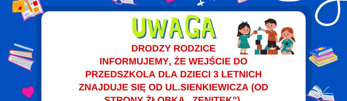 Wejście do przedszkola
