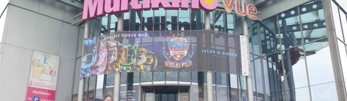 Wyjście do kina na film pt. ,,Psi patrol”