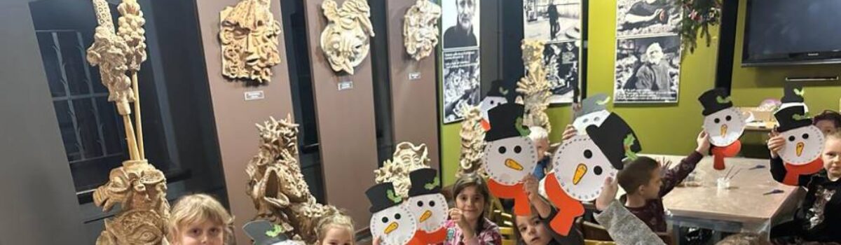 Warsztaty świąteczne w Muzeum Ziemi Kujawskiej i Dobrzyńskiej grupa 6-latki
