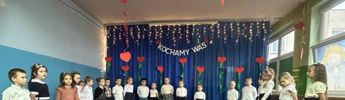 Dzień Babci i Dziadka w grupie 6-latków