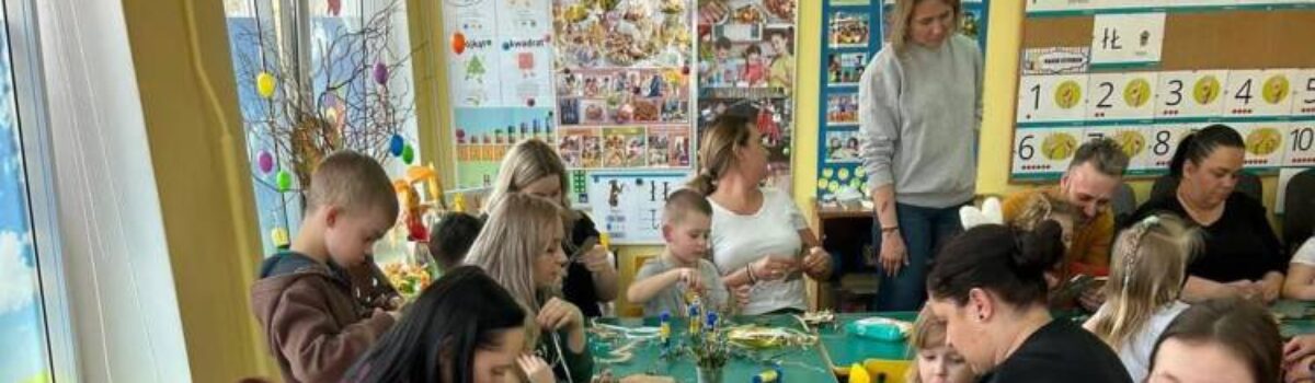 WARSZTATY WIELKANONCE W GRUPIE 5 LATKÓW