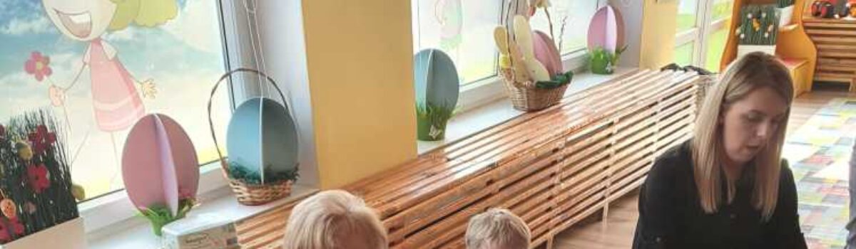 WARSZTATY WIELKANOCNE W GRUPIE 3 LATKÓW