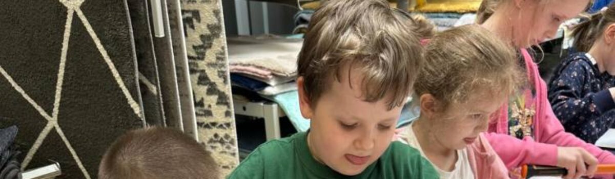 Warsztaty w Castoramie  ,,Majsterkowo” grupy 6-latków