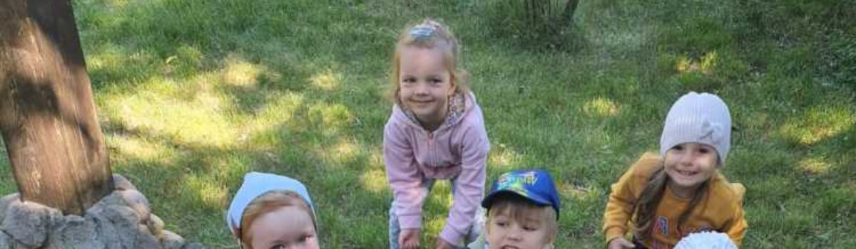 Wycieczka grupy 3 latków do Nadleśnictwa Włocławek