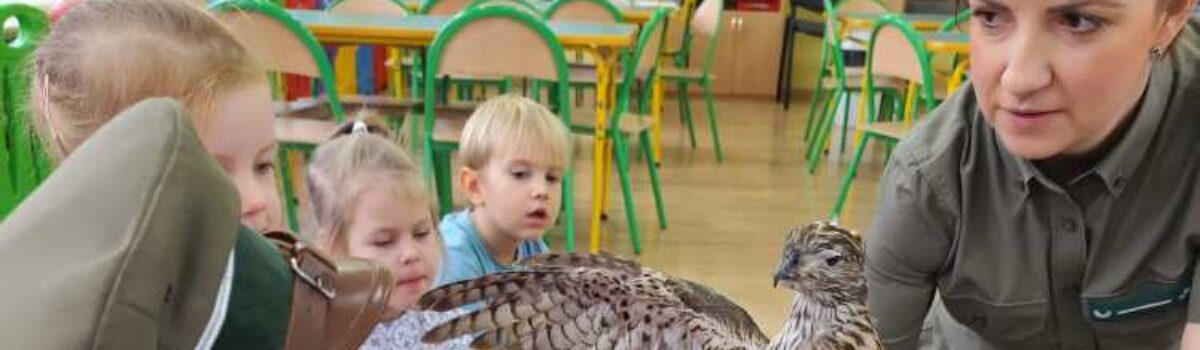 Wizyta pracownika Nadleśnictwa Włocławek