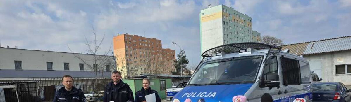 Wyjście grupy 5 – latków do Komendy Miejskiej Policji we Włocławku