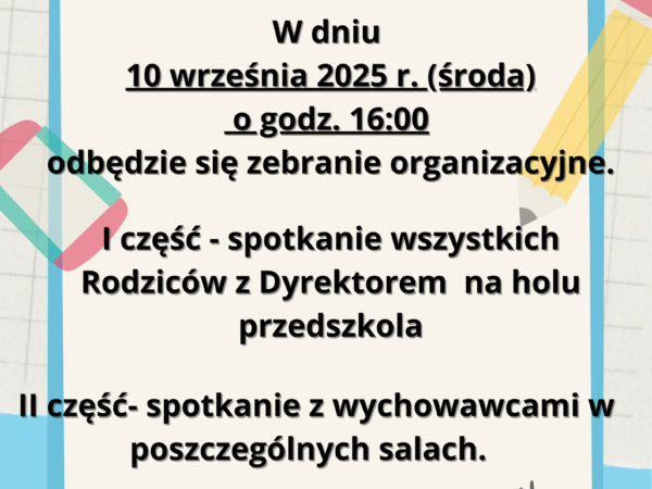 Zebranie z rodzicami