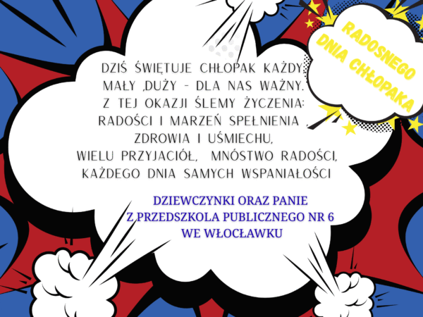 RADOSNEGO DNIA CHŁOPAKA!