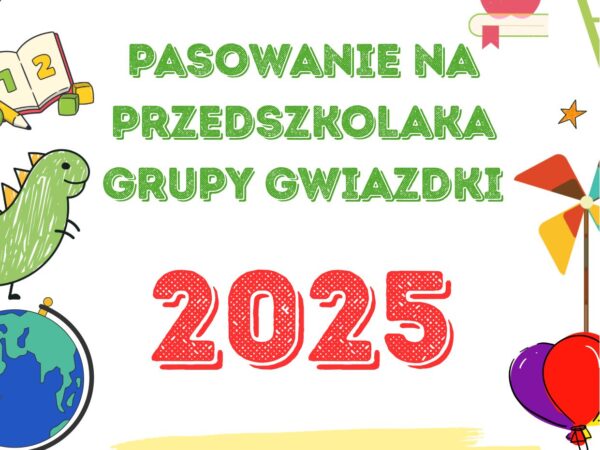 PASOWANIE NA PRZEDSZKOLAKA