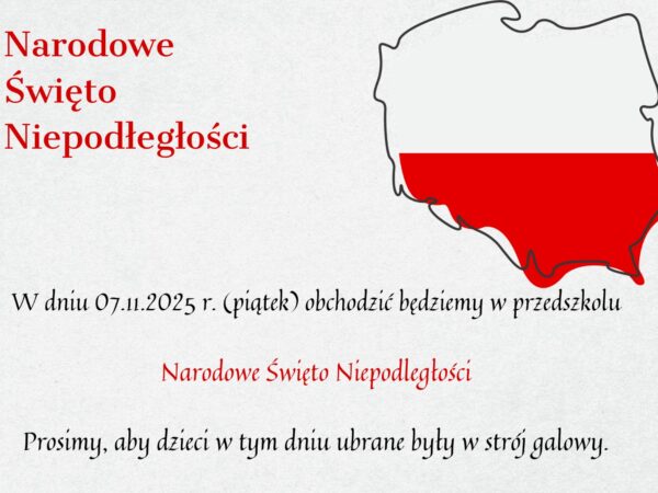 NARODOWE ŚWIĘTO NIEPODLEGŁOŚCI