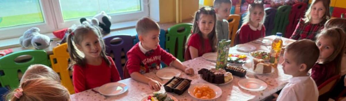 Wigilia przedszkolna 2025 r. 5- latki