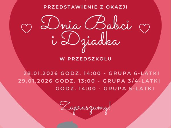 Dzień Babci i Dziadka