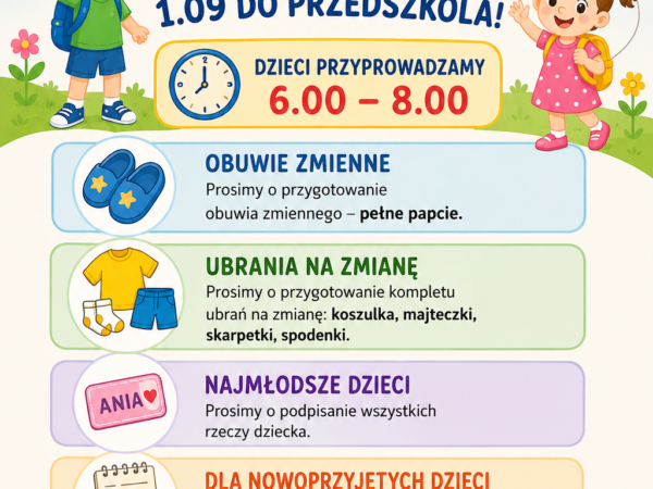 Zapraszamy do przedszkola!